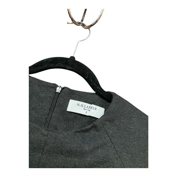 M.M. Lafleur Dress Woman 8 Gray - Picture 2 of 3